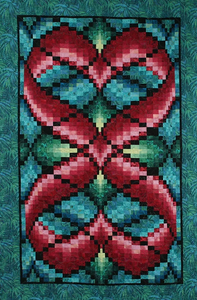 Hearts Entwined Quilt Pattern by Lakeview Quilting