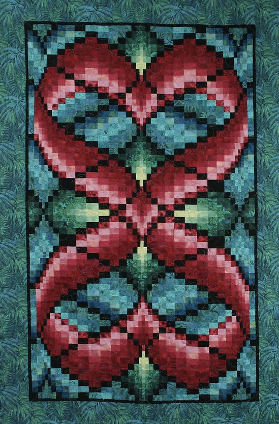 Hearts Entwined Quilt Pattern by Lakeview Quilting