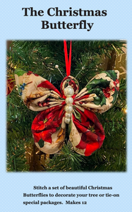 The Christmas Butterfly Pattern by J. Minnis Designs