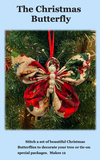The Christmas Butterfly Downloadable Pattern by J. Minnis Designs
