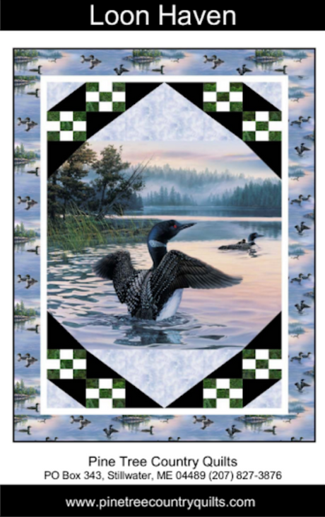 Loon Heaven Downloadable Pattern by Pine Tree Country Quilts
