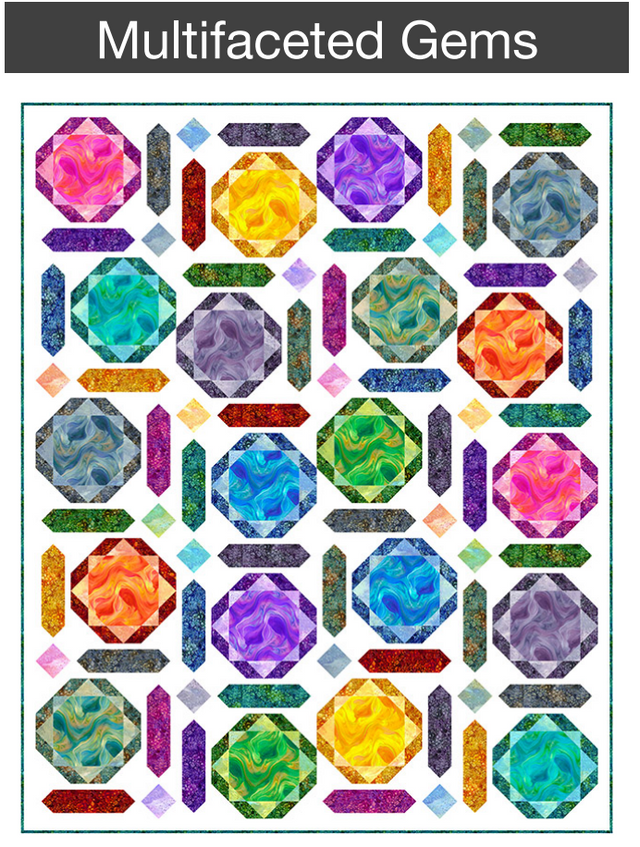 Multifaceted Gems Downloadable Pattern – Quilting Books Patterns and ...