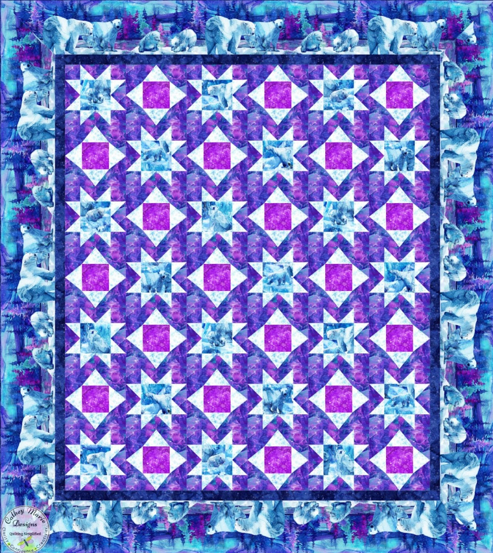 Northern Lights Downloadable Pattern by Cathey Marie Designs
