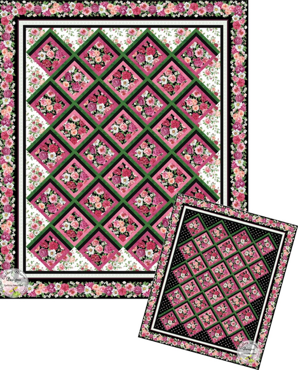Trellis Blossoms Downloadable Pattern by Cathey Marie Designs
