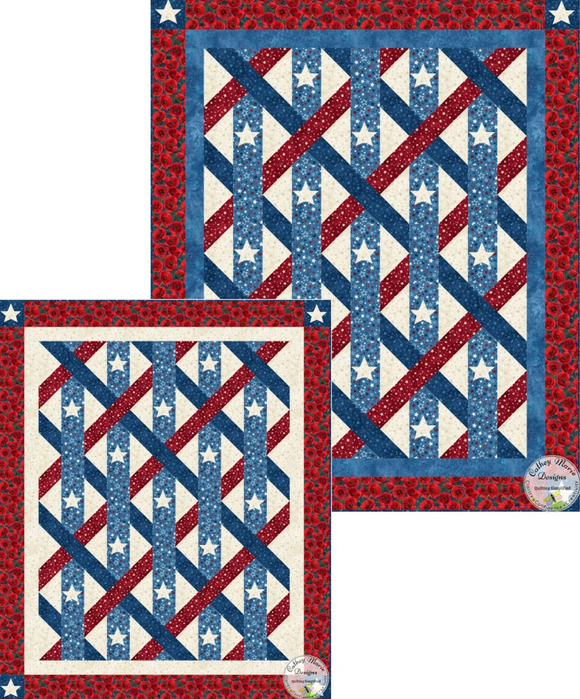 Woven In Liberty Downloadable Pattern by Cathey Marie Designs
