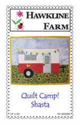 Quilt Camp! Shasta Downloadable Pattern by Hawkline Farm Mary McRae