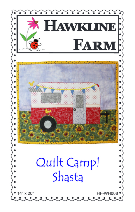 Quilt Camp! Shasta Downloadable Pattern by Hawkline Farm Mary McRae