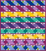Ribbons Quilt Pattern by Handwoven By Leah