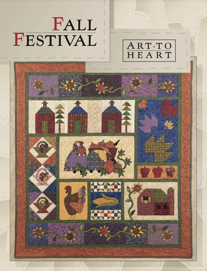 Fall Festival Quilt Pattern by Art To Heart