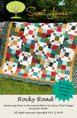 Rocky Road Downloadable Pattern by Sweet Janes Quilting and Design