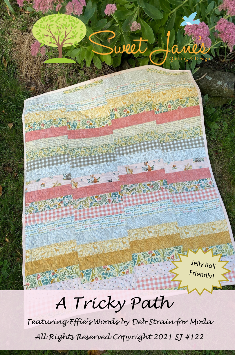 A Tricky Path Downloadable Pattern by Sweet Janes Quilting and Design