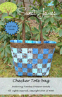 Checker Tote Downloadable Pattern by Sweet Janes Quilting and Design