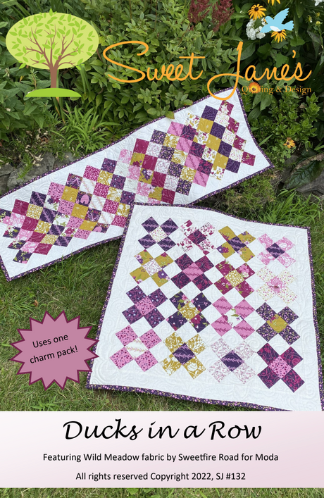 Ducks In A Row Downloadable Pattern by Sweet Janes Quilting and Design