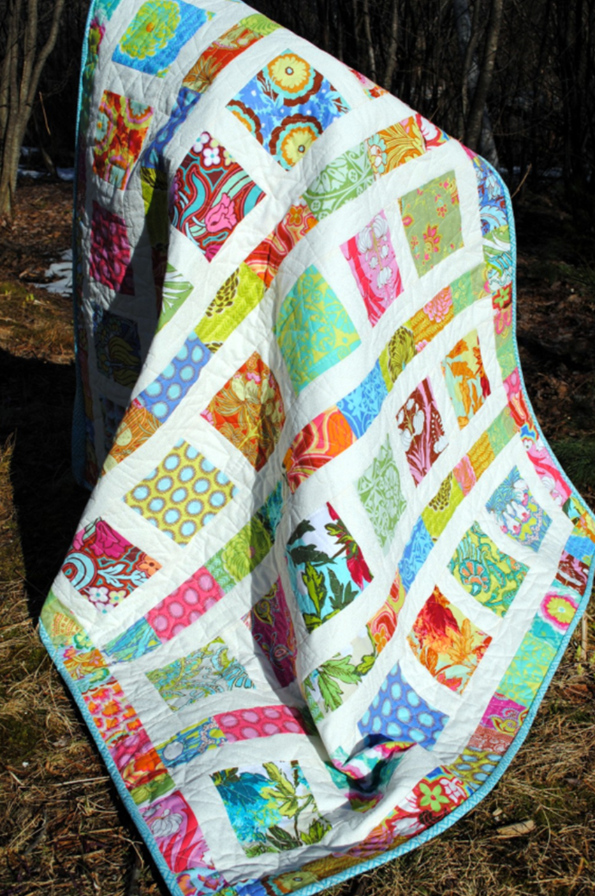 Flowers In The Sunshine Downloadable Pattern by Sweet Janes Quilting and Design