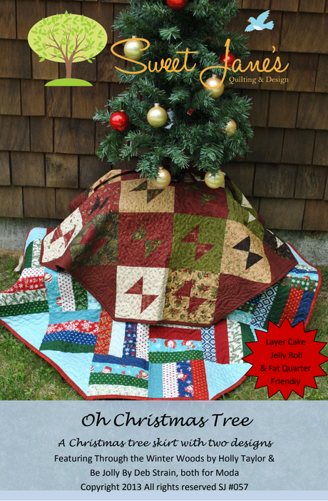 Oh Christmas Tree Downloadable Pattern by Sweet Janes Quilting and Design