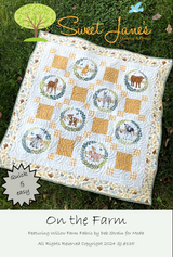 On The Farm Downloadable Pattern by Sweet Janes Quilting and Design