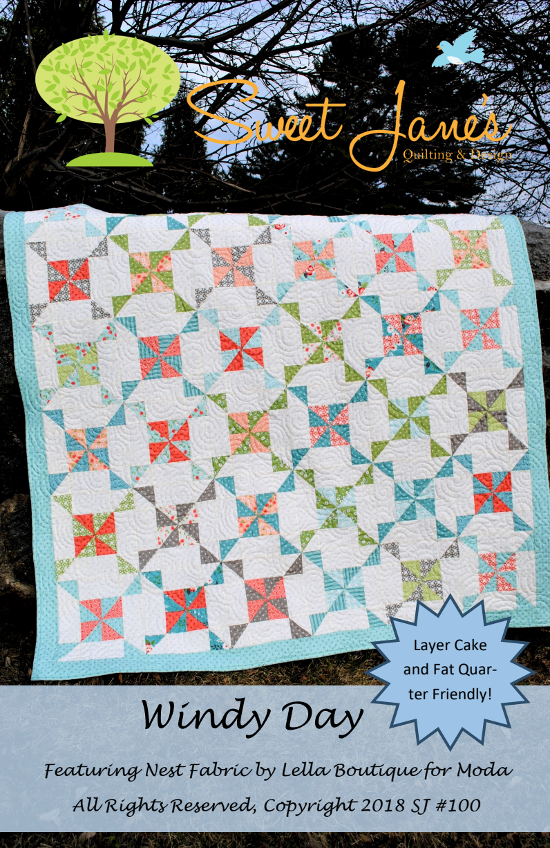 Windy Day Downloadable Pattern by Sweet Janes Quilting and Design