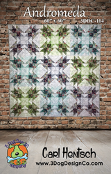 Andromeda Quilt Pattern by 3 Dog Design Co Quilt Patterns