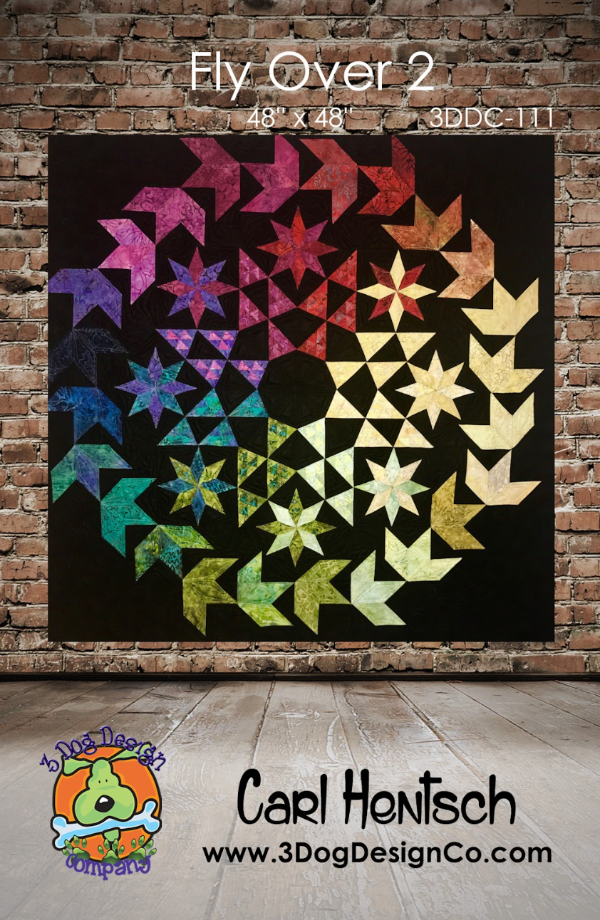 Fly Over 2 Downloadable Pattern by 3 Dog Design Co Quilt Patterns