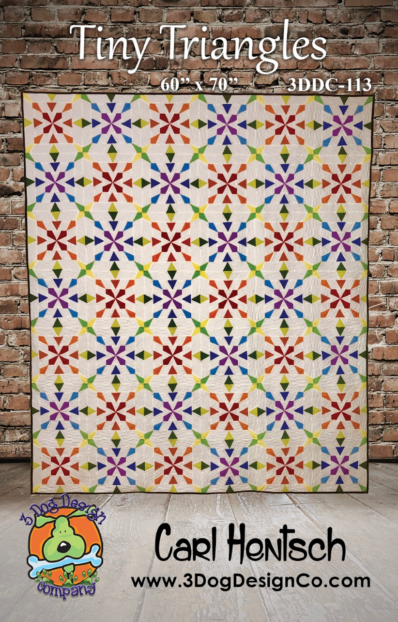 Mini Triangle Pattern Tiny Triangles Downloadable Pattern – Quilting Books Patterns and Notions