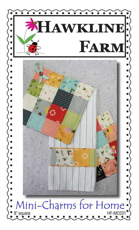 Mini Charms Kitchen Downloadable Pattern by Hawkline Farm Mary McRae