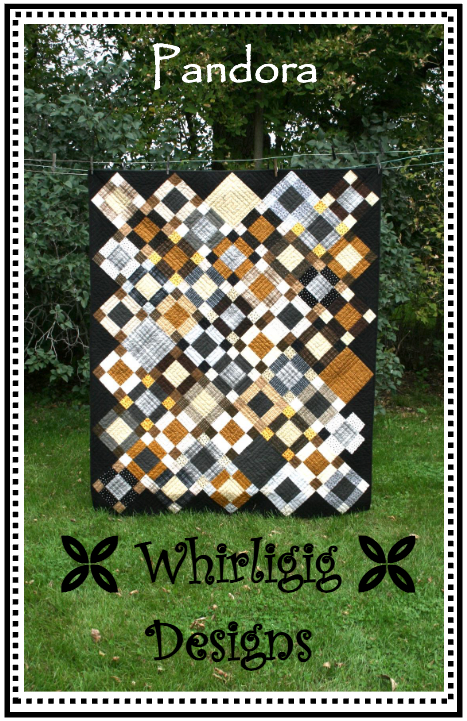 Pandora Quilt Pattern by Whirligig Designs