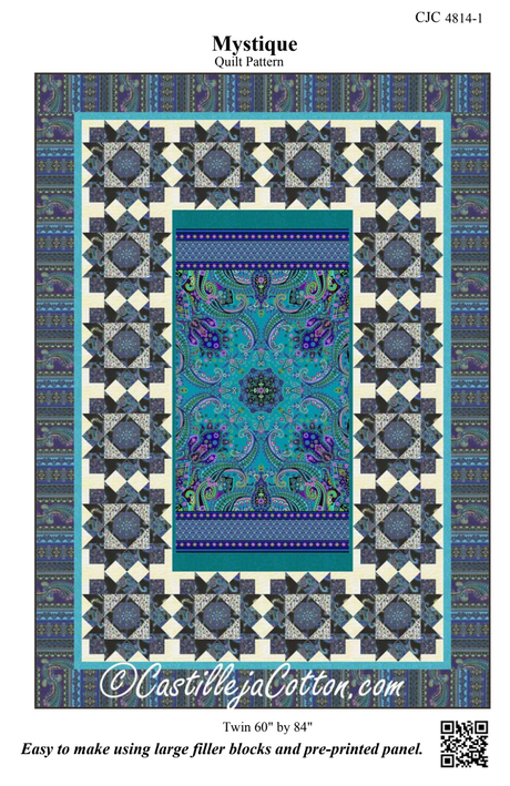 Mystique and Butterflies Downloadable Pattern by Castilleja Cotton
