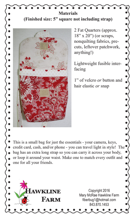 Mighty Mini Downloadable Pattern by Hawkline Farm Mary McRae