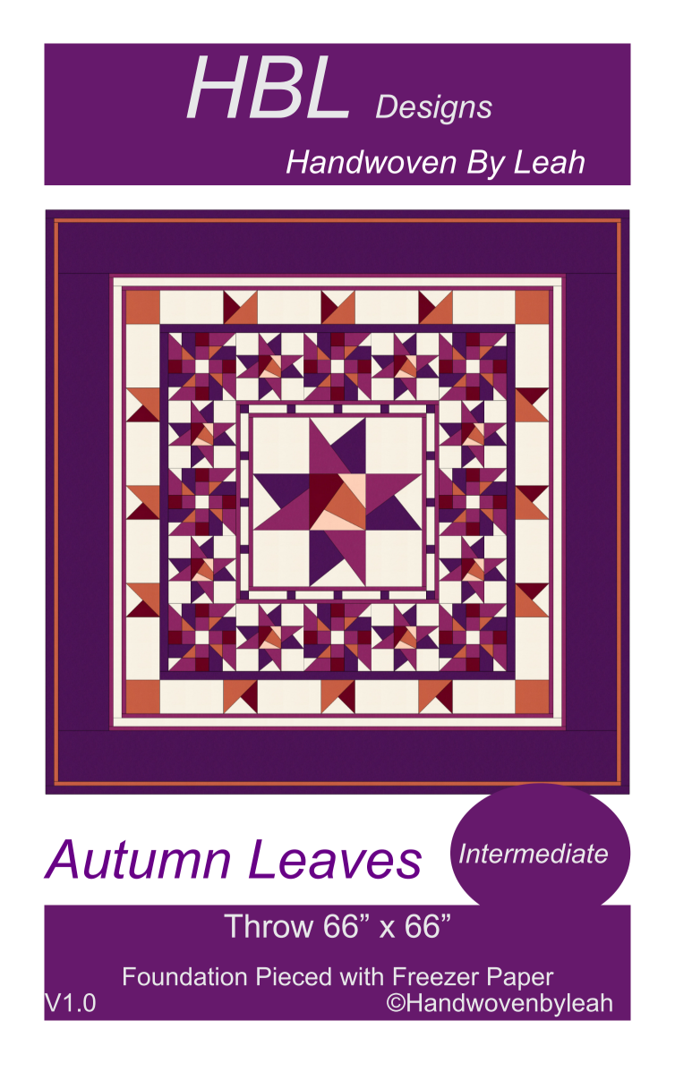 Autumn Leaves Downloadable Pattern by Handwoven By Leah