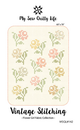 Vintage Stitching Quilt Pattern by My Sew Quilty Life