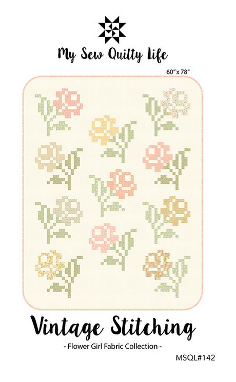 Vintage Stitching Quilt Pattern by My Sew Quilty Life