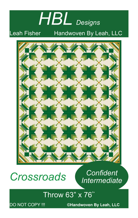 Crossroads Quilt Pattern by Handwoven By Leah