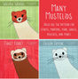 Mustelids  Downloadable Pattern by Shiny Happy World
