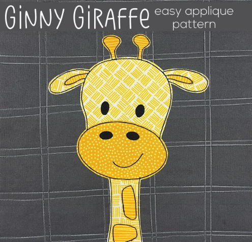 Ginny Giraffe Downloadable Pattern by Shiny Happy World