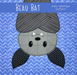 Beau Bat Downloadable Pattern by Shiny Happy World