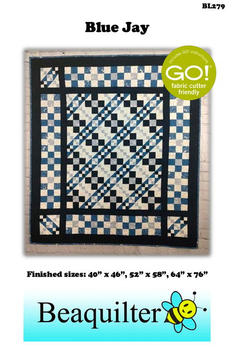 Blue Jay Downloadable Pattern by Beaquilter