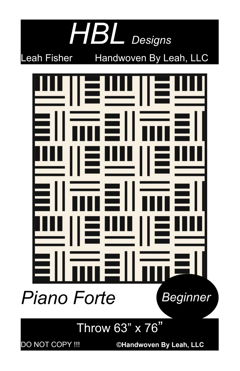 Piano Forte Downloadable Pattern by Handwoven By Leah