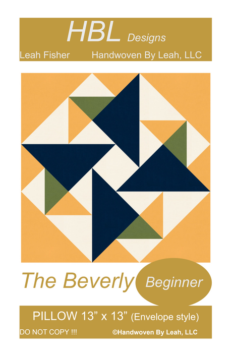 The Beverly Downloadable Pattern by Handwoven By Leah