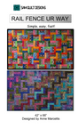 Rail Fence UR Way Downloadable Pattern by Sam Quilt Designs