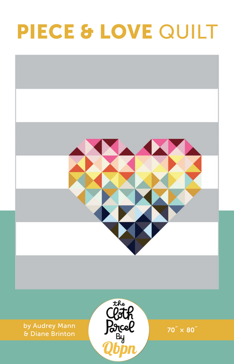Piece & Love Downloadable Pattern by The Cloth Parcel