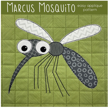 Marcus Mosquito Downloadable Pattern by Shiny Happy World