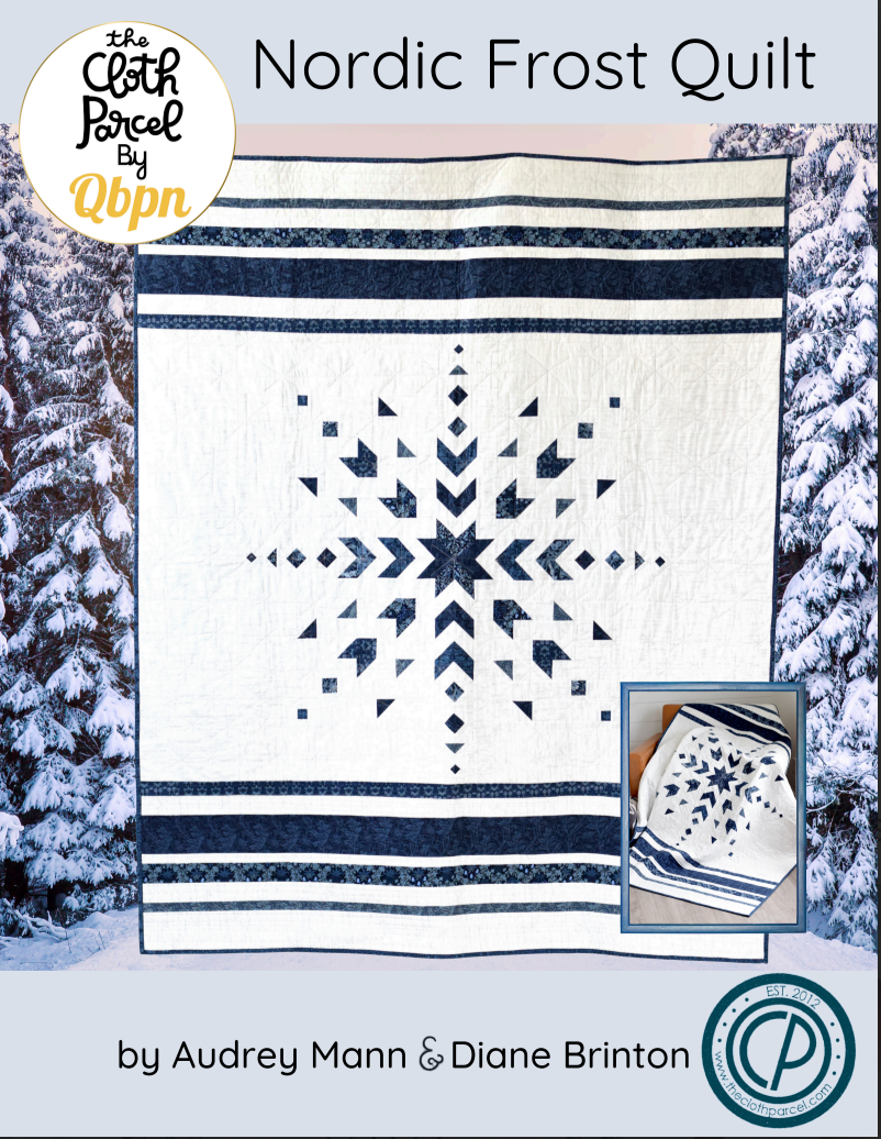 Nordic Frost Quilt Pattern by Cloth Parcel
