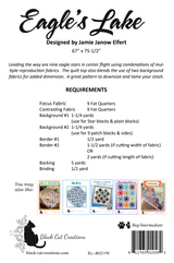 Back of the Eagle's Lake Downloadable Pattern by Black Cat Creations