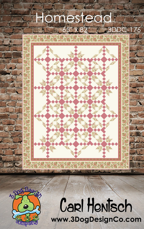 Homestead Downloadable Pattern by 3 Dog Design Co Quilt Patterns