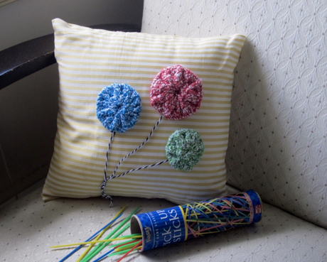 Whimsy Balloon Pillow Appliques Downloadable Pattern by Kristen Clay
