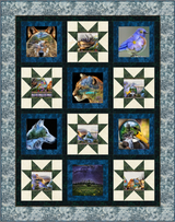 Scattered Stars Quilt Pattern