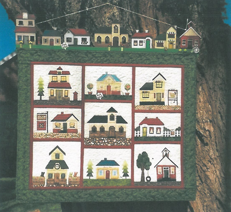 Little Village Down South Downloadable Pattern by Lavenderfield Quilt design