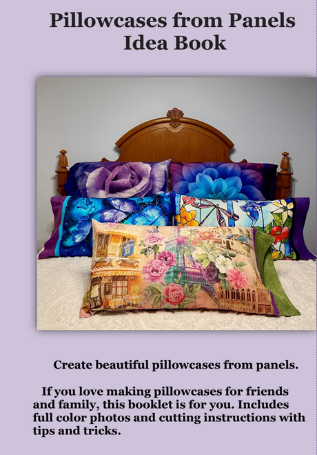 Pillowcases from Panels Downloadable Pattern by J. Minnis Designs