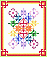 Carnivale Downloadable Pattern by 3 Dog Design Co Quilt Patterns