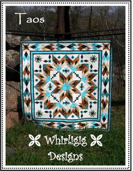 Taos BOM Downloadable Pattern by Whirligig Designs